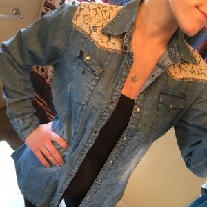 Denim Button Down